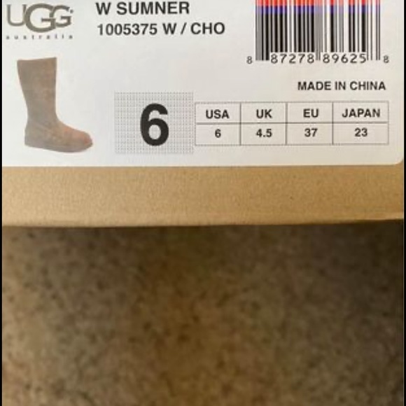 UGG Sumner boots - Picture 6 of 6